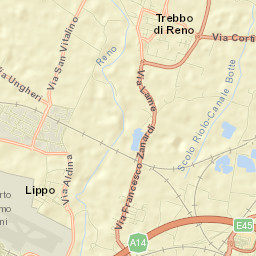 Trebbo Street Map