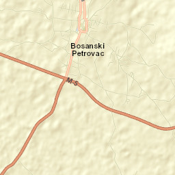 Bosanski Petrovac Street Map