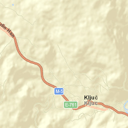 Ključ Street Map