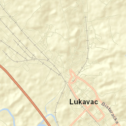Lukavac Street Map