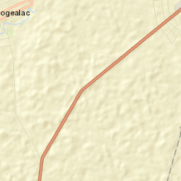 Cogealac Street Map