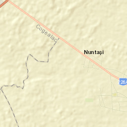 Nuntași Street Map
