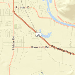 South Lebanon Street Map