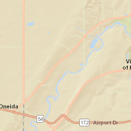Oneida Street Map