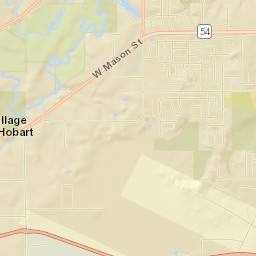 Hobart Street Map