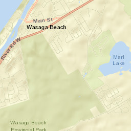 Wasaga Beach Street Map