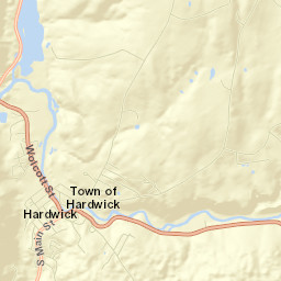 Hardwick Street Map