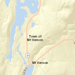 Mount Vernon Street Map