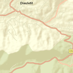 Dieulefit Street Map