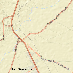Busca Street Map