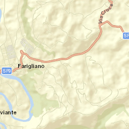 Farigliano Street Map