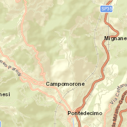 Campomorone Street Map