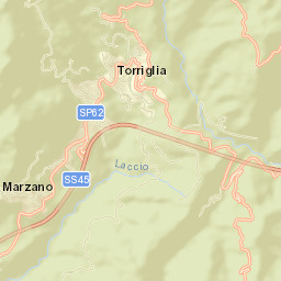 Torriglia Street Map