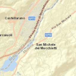 San Michele dei Mucchietti Street Map