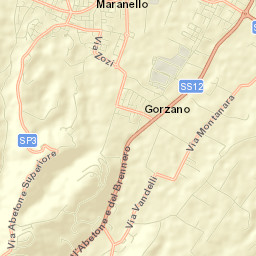 Pozza Street Map