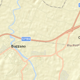 Bazzano Street Map