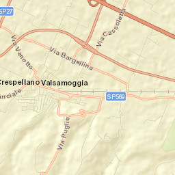 Crespellano Street Map