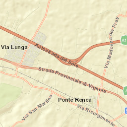 Ponte Ronca Street Map
