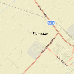 Alfonsine Street Map