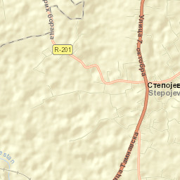 Stepojevac Street Map