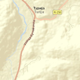 Turija Street Map