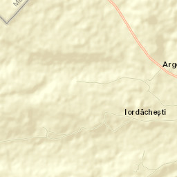 Comuna Argetoaia Street Map