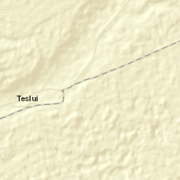 Comuna Teslui Street Map