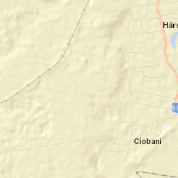 Comuna Hârseşti Street Map