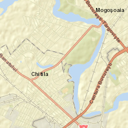 Chitila Street Map