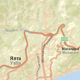 Massandra Street Map