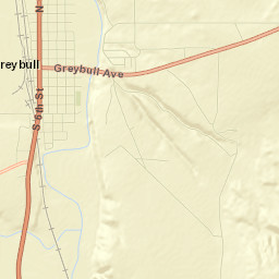 Greybull Street Map