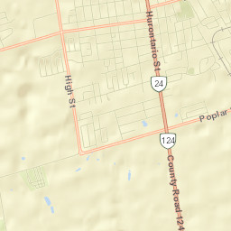 Collingwood Street Map