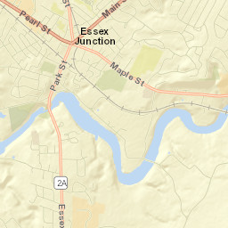 Essex Junction Street Map