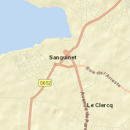 Sanguinet Street Map