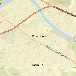 Montayral Street Map