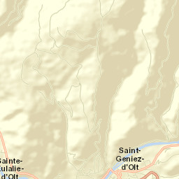 Saint-Geniez-d’Olt Street Map