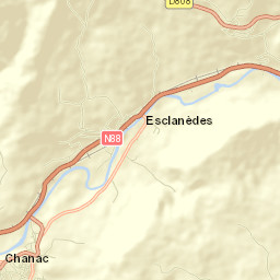 Chanac Street Map