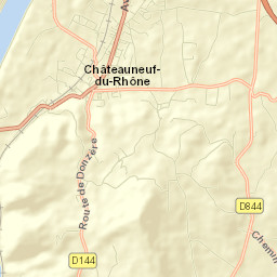 Châteauneuf-du-Rhône Street Map