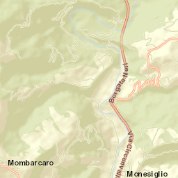 Mombarcaro Street Map