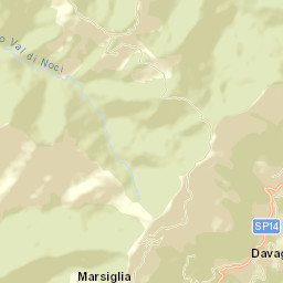 Davagna Street Map