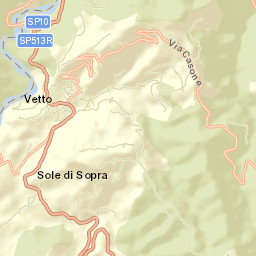 Vetto Street Map