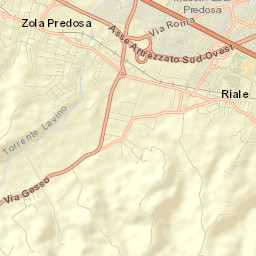 Zola Predosa Street Map