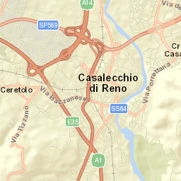 Casalecchio di Reno Street Map
