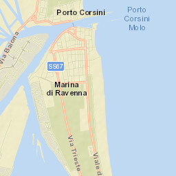 Marina di Ravenna Street Map