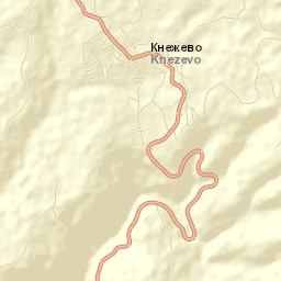 Kneževo Street Map