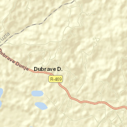 Dubrave Donje Street Map