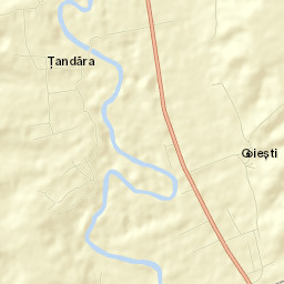 Comuna Goieşti Street Map