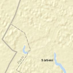 Comuna Sârbeni Street Map