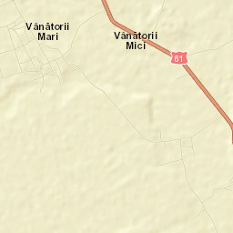 Vânătorii Mari Street Map
