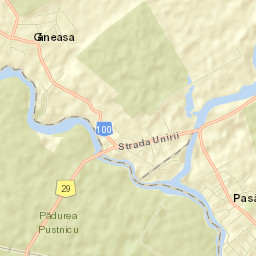 Găneasa Street Map